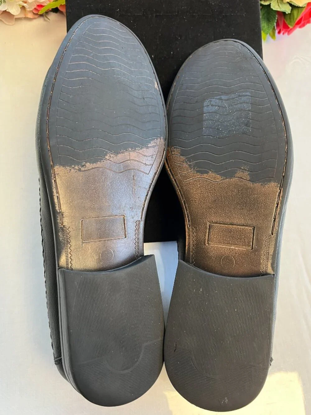 Giorgio Brutini Le Glove Mortoni Mens 11.5M Black Leather Loafers